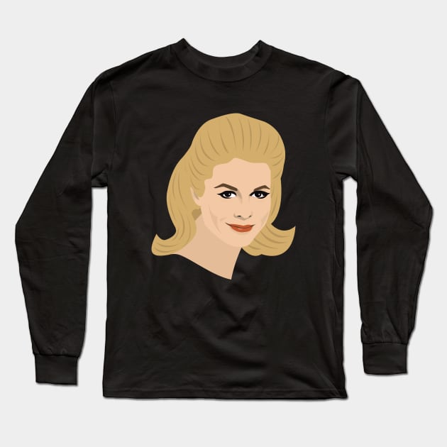 Elizabeth Montgomery from Bewitched Long Sleeve T-Shirt by Greg12580